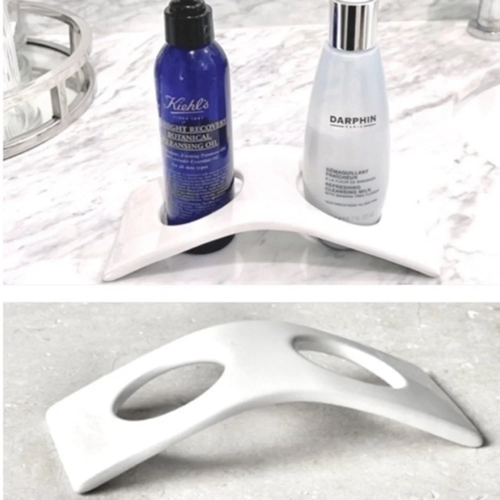 NEW! Ceramic Bottle Arch! Modern Soap - Lotion Holder!